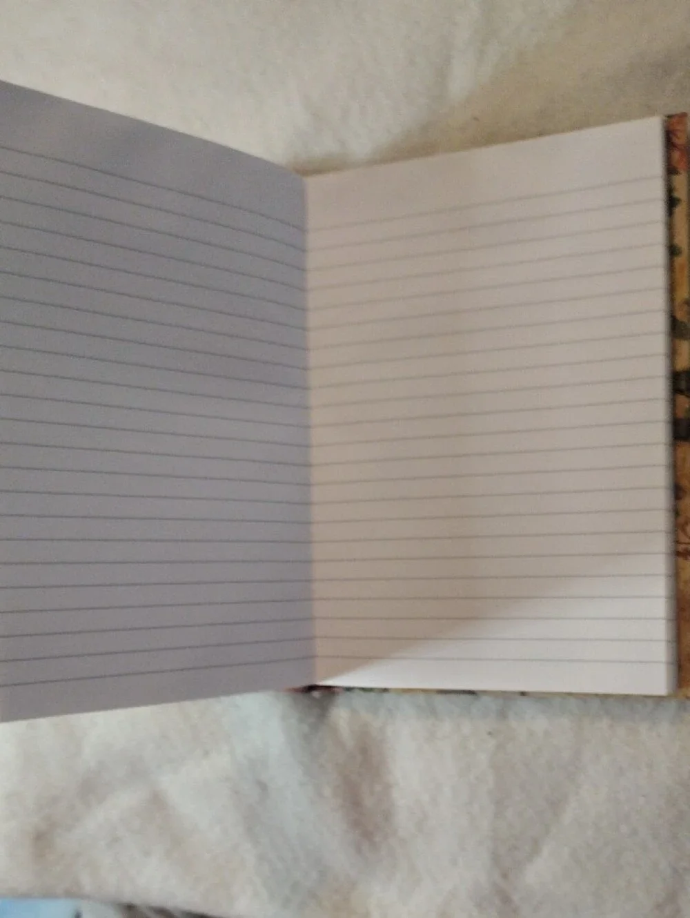 New Floral Old School Diary Notebook